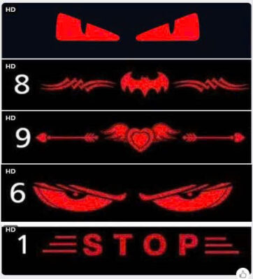 Led Đuôi Gió Silicon Carbon - Điều Khiển Từ Xa - Đẳng Cấp & An Toàn