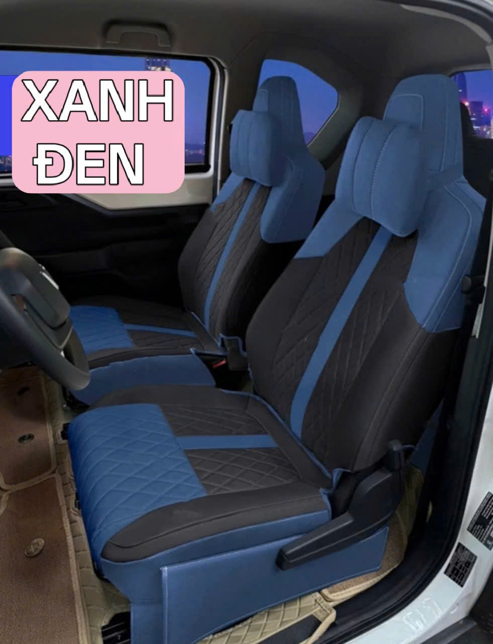 Bộ Áo Ghế Ô Tô VinFast VF2 Da Nappa Cao Cấp Chuẩn Form