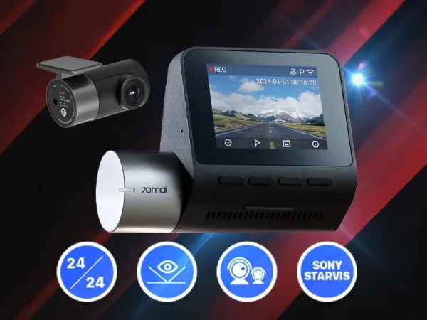 Camera Hành Trình 70mai A510 – Nâng Cấp Hoàn Hảo Với Ghi Hình Trước & Sau