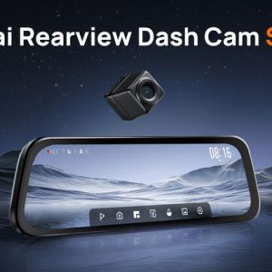 Camera Hành Trình Gương 70mai S500 – Camera Trước Sau, Chống Nước, Tích Hợp GPS