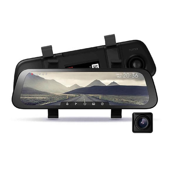Camera Hành Trình Gương 70mai S500 – Camera Trước Sau, Chống Nước, Tích Hợp GPS
