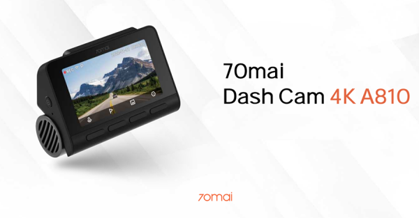 Camera Hành Trình 70mai A810 4K – Siêu Nét, Ghi Hình Trước & Sau