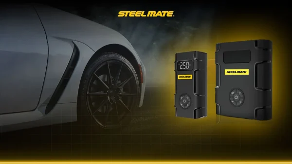 Bơm lốp ô tô Steelmate T8 Pro kiêm kích nổ