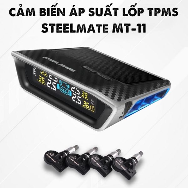 Cảm Biến Áp Suất Lốp MT11 Steelmate Đặt Taplo – Giải Pháp Giám Sát An Toàn Cho Mọi Hành Trình