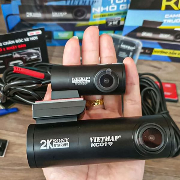 Camera Hành Trình Vietmap KC01 – Camera Ẩn Tích Hợp Ghi Hình Trước & Trong Xe
