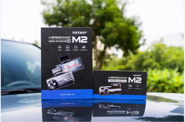 Camera Hành Trình Vietmap Speedmap M2 – Ghi Hình Sắc Nét, Cảnh Báo Tốc Độ GPS Chuẩn Xác