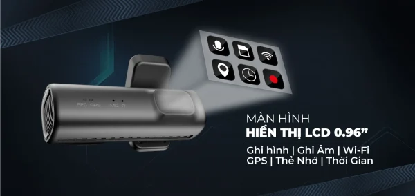 Camera Hành Trình Vietmap TS-2K Lite – Ghi Hình Sắc Nét, Hỗ Trợ Lái Xe An Toàn