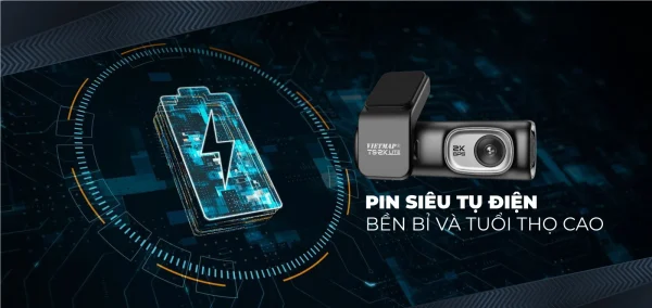 Camera Hành Trình Vietmap TS-2K Lite – Ghi Hình Sắc Nét, Hỗ Trợ Lái Xe An Toàn