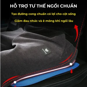 ĐỆM LÓT GHẾ Ô TÔ CAO CẤP CHẤT LIỆU SILICON – GIẢI PHÁP ÊM ÁI CHO MỌI CHUYẾN ĐI
