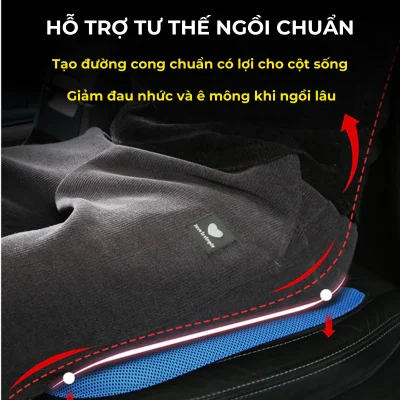 ĐỆM LÓT GHẾ Ô TÔ CAO CẤP CHẤT LIỆU SILICON – GIẢI PHÁP ÊM ÁI CHO MỌI CHUYẾN ĐI