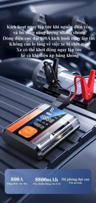 Bơm Lốp Kiêm Kích Bình Ô Tô Roadman – Giải Pháp Tiện Lợi Cho Mọi Chuyến Đi
