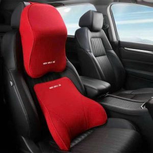 Tựa Lưng Tựa Đầu Ô Tô Cao Su Non Cao Cấp – Chống Mỏi, Bảo Vệ Cột Sống, Lái Xe Êm Ái Hơn
