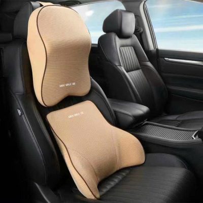 Tựa Lưng Tựa Đầu Ô Tô Cao Su Non Cao Cấp – Chống Mỏi, Bảo Vệ Cột Sống, Lái Xe Êm Ái Hơn