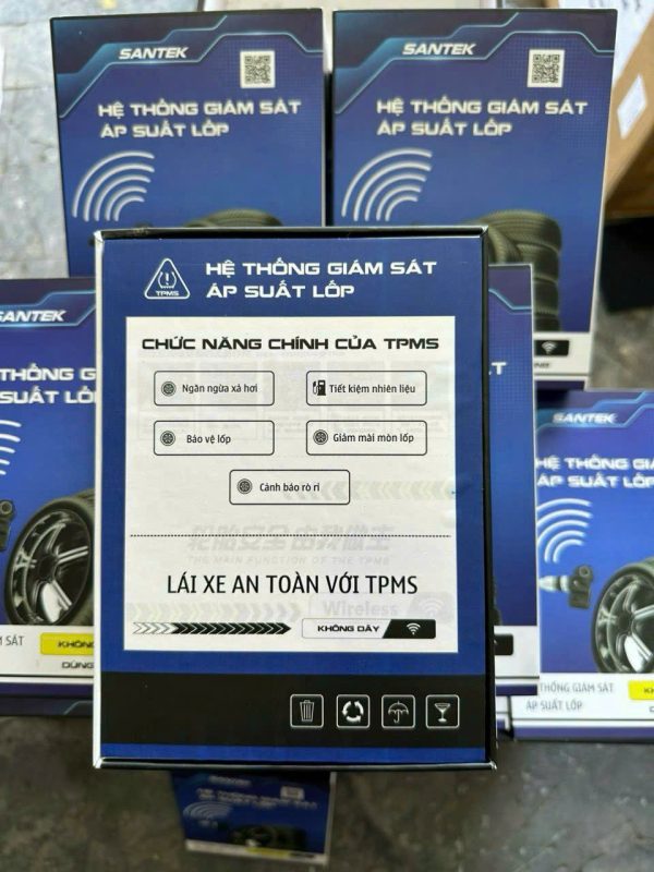 Cảm Biến Áp Suất Lốp Vantek Gắn Trong – An Toàn Tối Đa, Thiết Kế Gọn Gàng