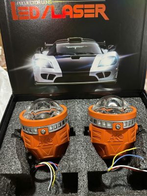 Đèn Pha Ô Tô Siêu Sáng Cao Cấp 2 Bóng Laser