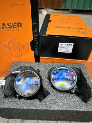 Đèn Pha Ô Tô Siêu Sáng Cao Cấp 2 Bóng Laser