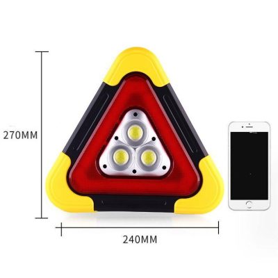 Đèn LED Cảnh Báo Nguy Hiểm Hình Tam Giác Cho Ô Tô