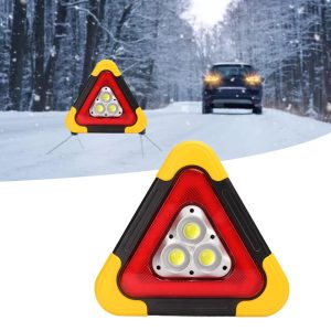 Đèn LED Cảnh Báo Nguy Hiểm Hình Tam Giác Cho Ô Tô