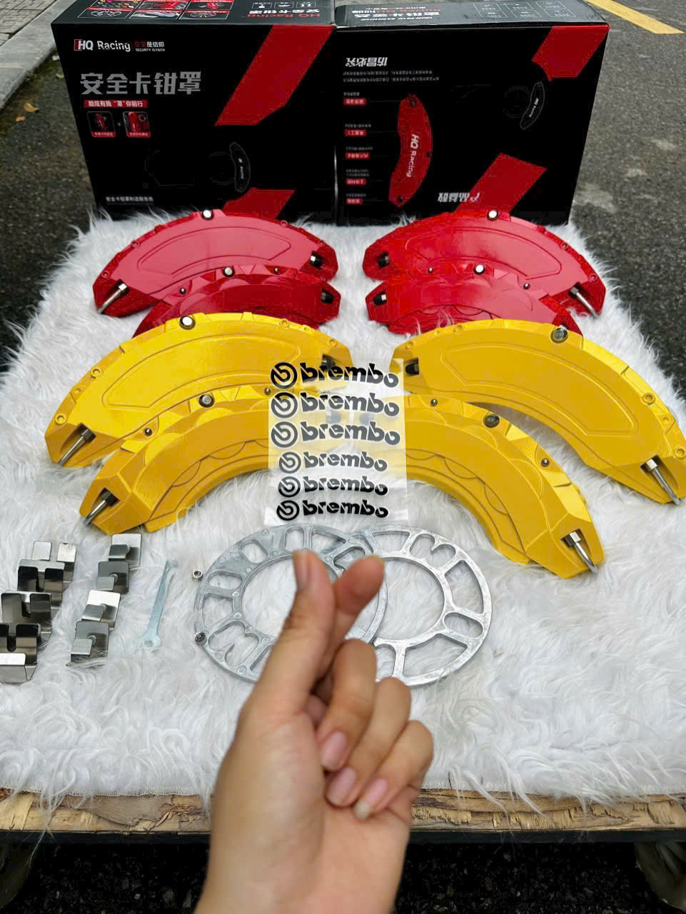 Ốp Má Phanh Brembo CNC Hyundai Palisade