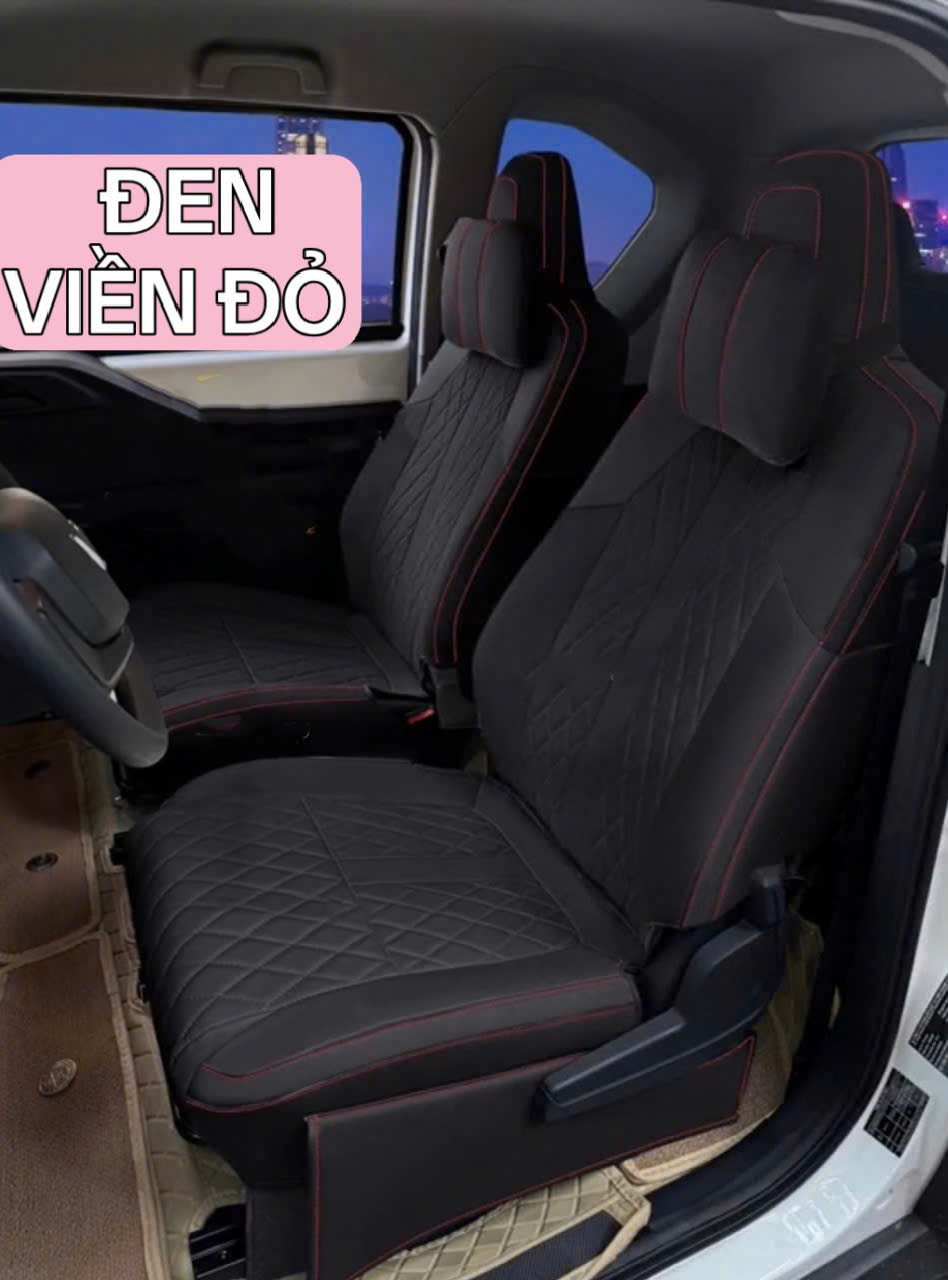 Bộ Áo Ghế Ô Tô VinFast VF2 Da Nappa Cao Cấp Chuẩn Form