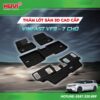 Thảm lót sàn ô tô Vinfast VF9 Cao Cấp (7 chỗ)